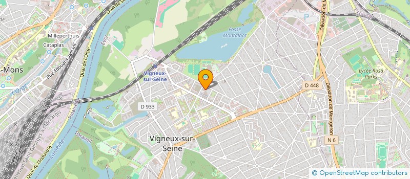 localisation de l'entreprise 914 731 617   VIGNEUX-SUR-SEINE