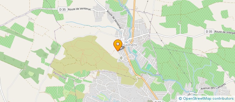 localisation de l'entreprise 914 743 760   VILLEGAILHENC