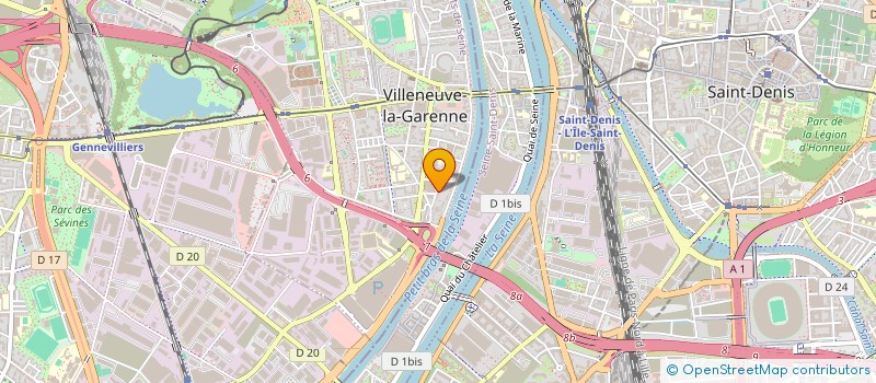 localisation de l'entreprise 914 746 565 à VILLENEUVE-LA-GARENNE