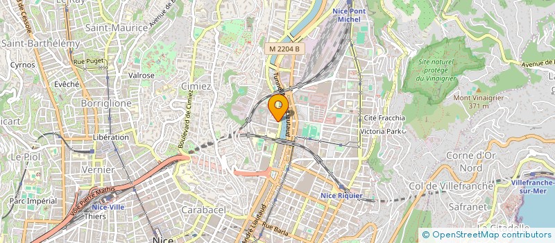 localisation de l'entreprise 914 750 377   NICE