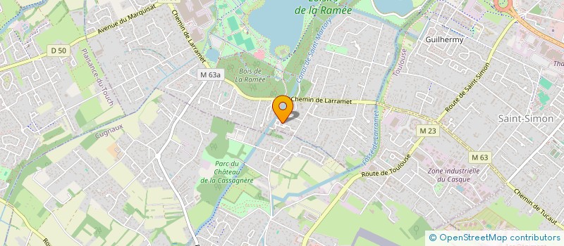 localisation de l'entreprise 914 756 911   JUVIGNAC