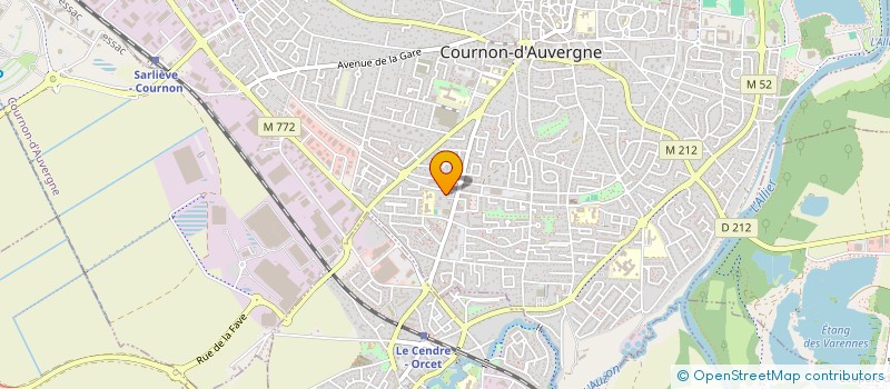 localisation de l'entreprise 914 763 107   COURNON-D'AUVERGNE