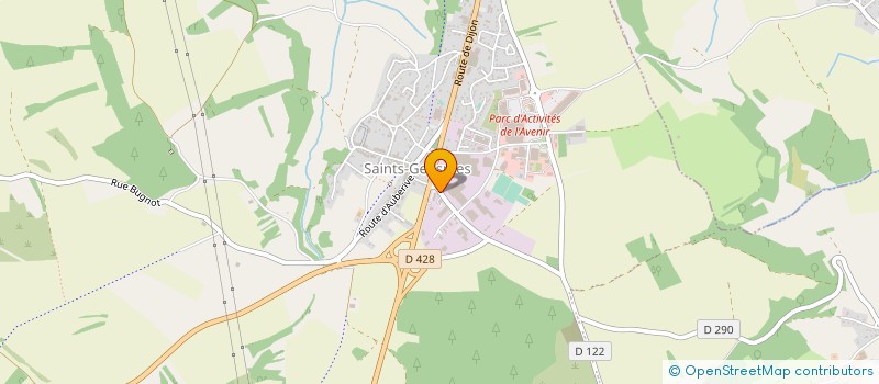 localisation de l'entreprise 914 782 339 à SAINTS-GEOSMES