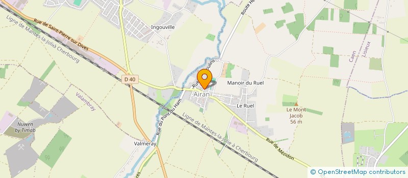 localisation de l'entreprise 914 788 849   MEZIDON VALLEE D'AUGE