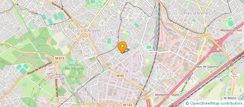 localisation de l'entreprise 914 803 598  à MONTPELLIER
