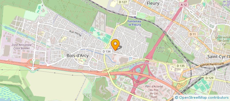 localisation de l'entreprise 914 816 319   BOIS-D'ARCY