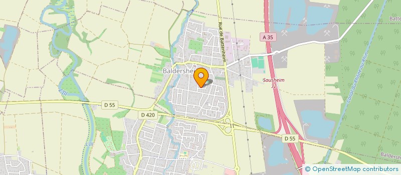 localisation de l'entreprise 914 836 861   MULHOUSE