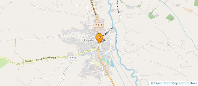 localisation de l'entreprise 914 840 111 à SAINT-YBARS