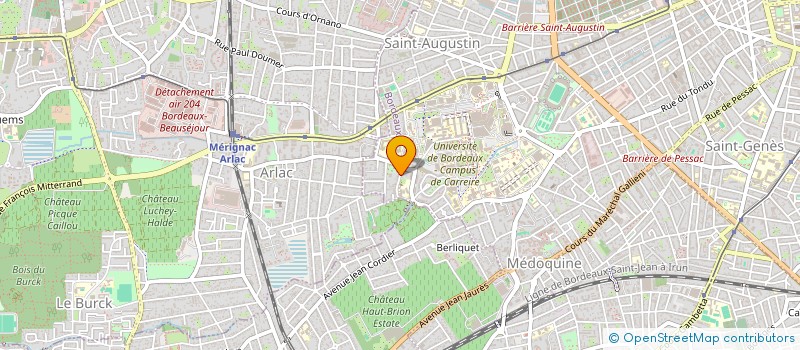 localisation de l'entreprise 914 850 094   SAINT-MEDARD-EN-JALLES