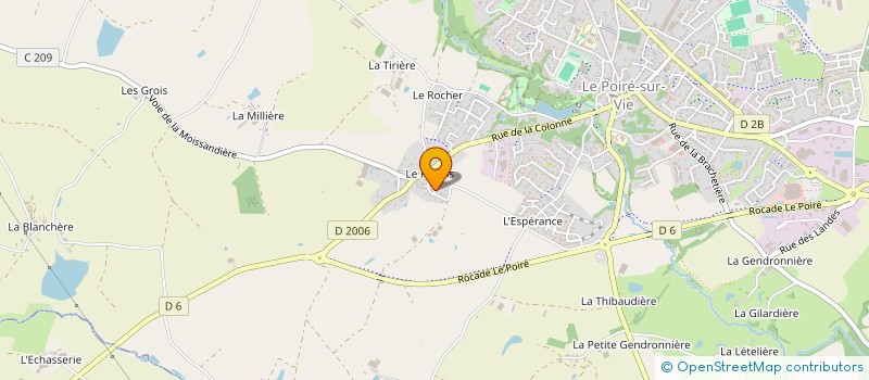 localisation de l'entreprise 914 855 903   LE POIRE-SUR-VIE