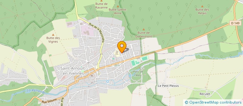 localisation de l'entreprise 914 860 697   SAINT-ARNOULT-EN-YVELINES