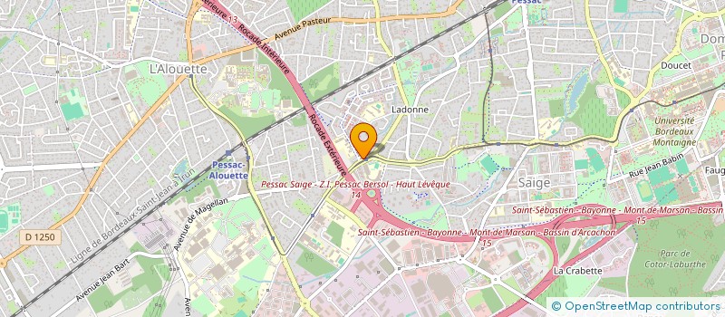 localisation de l'entreprise 914 868 872   PESSAC