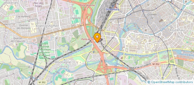 localisation de l'entreprise 914 873 146   STRASBOURG