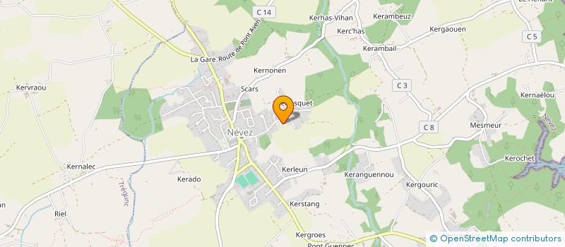 localisation de l'entreprise 914 882 899  à NEVEZ