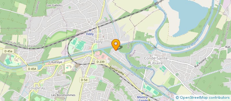 localisation de l'entreprise 914 883 160   ESBLY