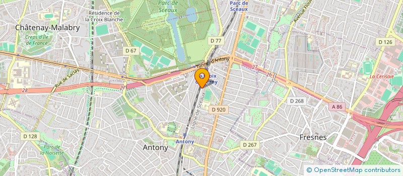 localisation de l'entreprise 914 884 770  à ANTONY