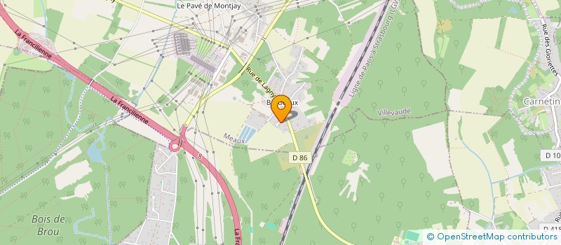 localisation de l'entreprise 914 885 835   VILLEVAUDE