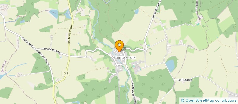 localisation de l'entreprise 914 893 037   SAINTE-CROIX