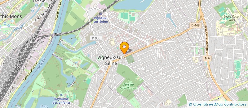 localisation de l'entreprise 914 903 026   VIGNEUX-SUR-SEINE