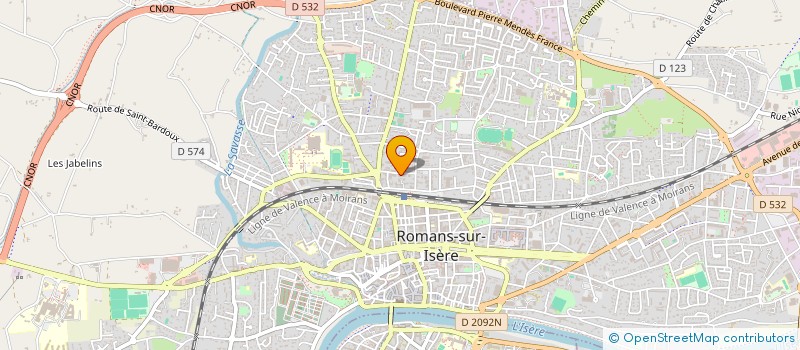 localisation de l'entreprise 914 909 643   ROMANS-SUR-ISERE