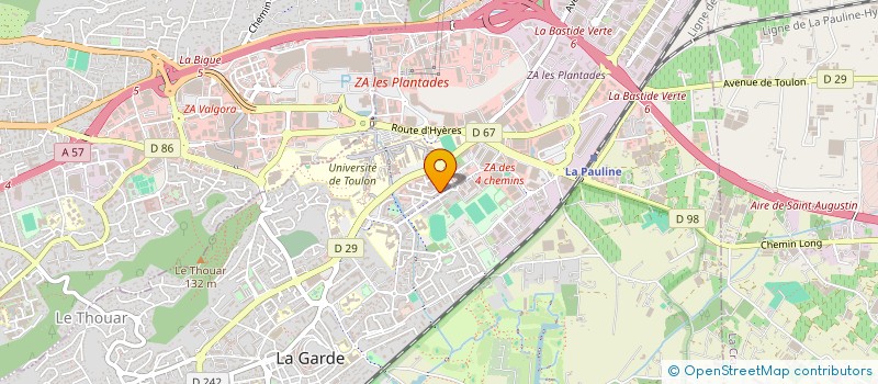 localisation de l'entreprise 914 912 050 à LA GARDE