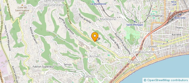 localisation de l'entreprise 914 923 354 à NICE