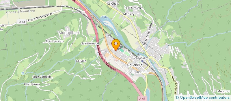 localisation de l'entreprise 914 946 207   VAL-D'ARC