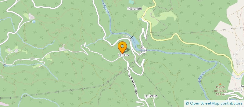 localisation de l'entreprise 914 953 096   LACROUZETTE