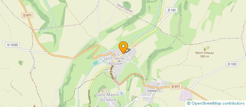 localisation de l'entreprise 914 953 377   SAINT-SEINE-L'ABBAYE