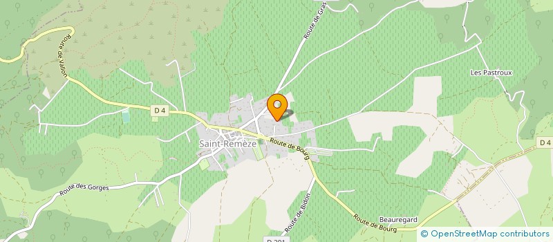 localisation de l'entreprise 914 961 933   VALLON-PONT-D'ARC