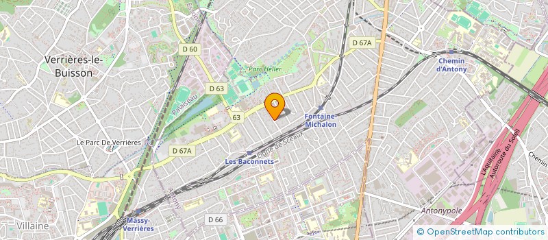 localisation de l'entreprise 914 964 150 à ANTONY