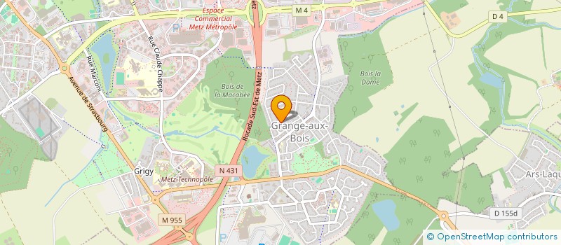 localisation de l'entreprise 914 967 302   METZ