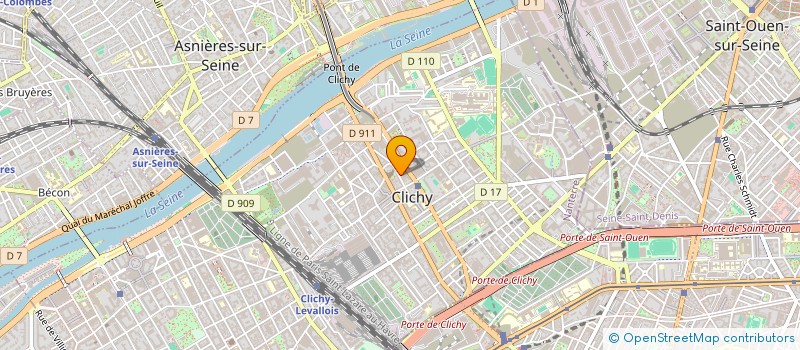 localisation de l'entreprise 914 968 078   CLICHY