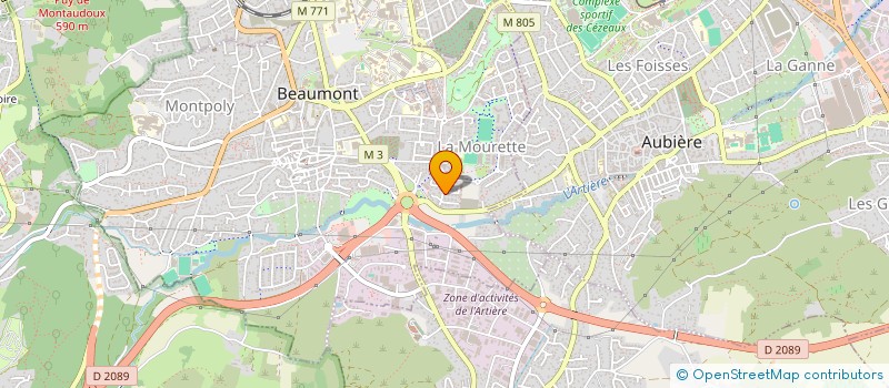 localisation de l'entreprise 914 969 654   CLERMONT-FERRAND