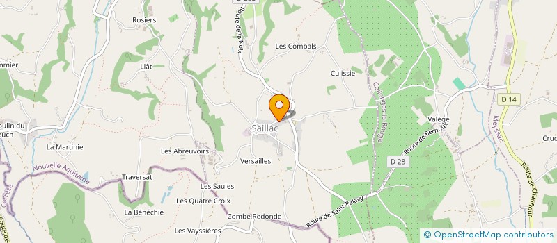 localisation de l'entreprise 914 969 704   SAILLAC