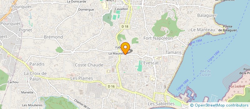 localisation de l'entreprise 914 976 212   LA SEYNE-SUR-MER