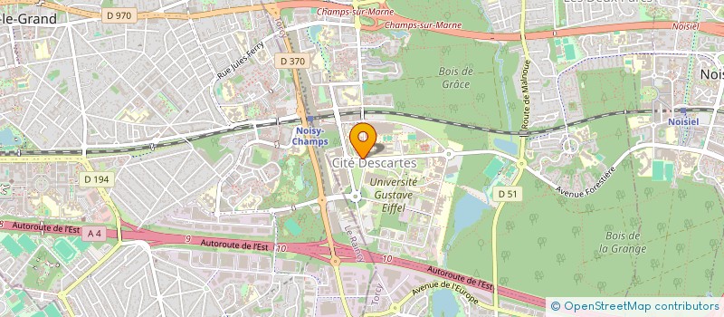localisation de l'entreprise 915 002 059 à CHAMPS-SUR-MARNE
