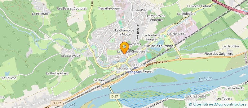 localisation de l'entreprise 915 002 133   LANGEAIS