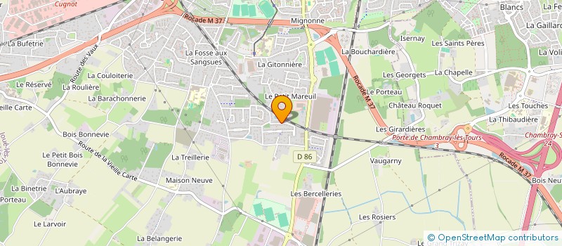 localisation de l'entreprise 915 007 405   JOUE-LES-TOURS