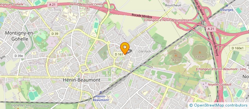 localisation de l'entreprise 915 010 987   HENIN-BEAUMONT