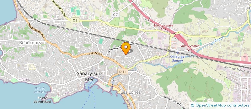 localisation de l'entreprise 915 020 390 à SANARY-SUR-MER