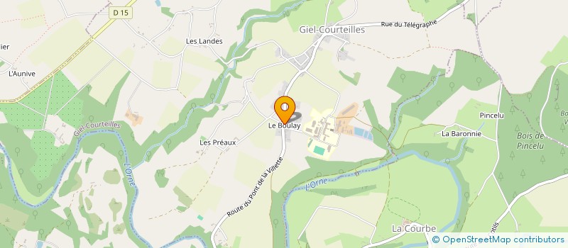 localisation de l'entreprise 915 044 945 à GIEL-COURTEILLES