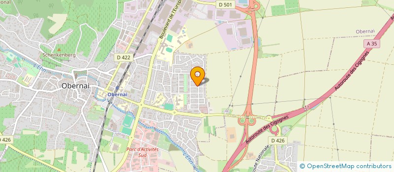 localisation de l'entreprise 915 048 623   OBERNAI