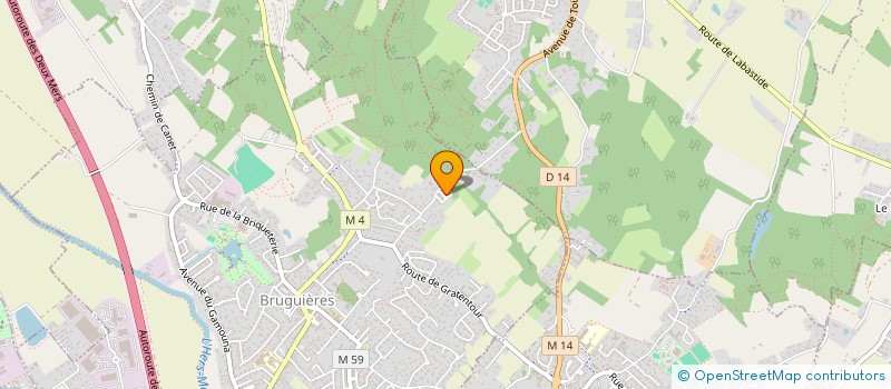 localisation de l'entreprise 915 093 918   BRUGUIERES