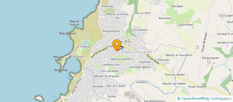 localisation de l'entreprise 915 123 251  à LANDERNEAU