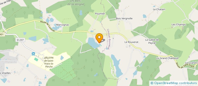 localisation de l'entreprise 915 132 690   SEGUR-LE-CHATEAU