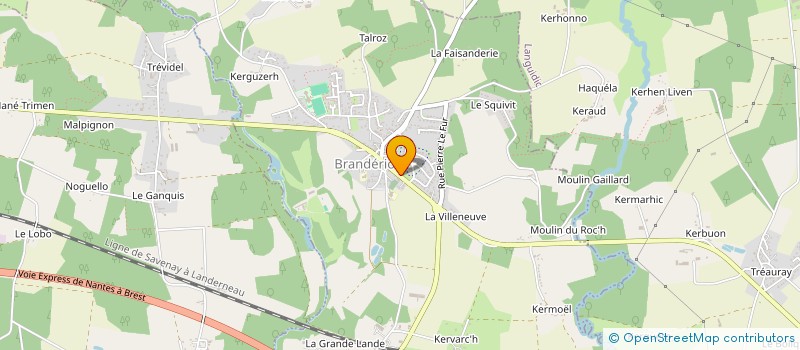 localisation de l'entreprise 915 133 763   BRANDERION