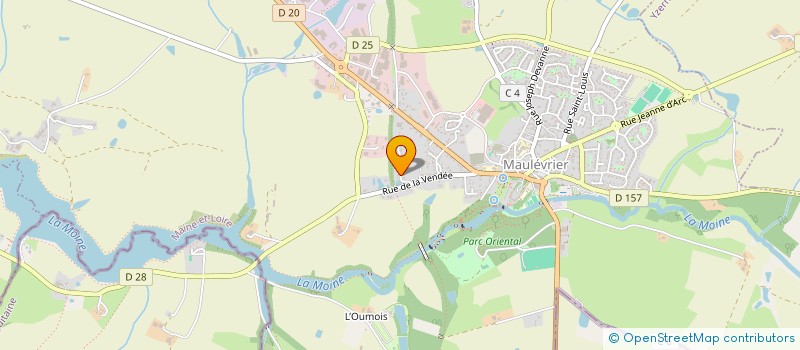 localisation de l'entreprise 915 142 137   MAULEVRIER