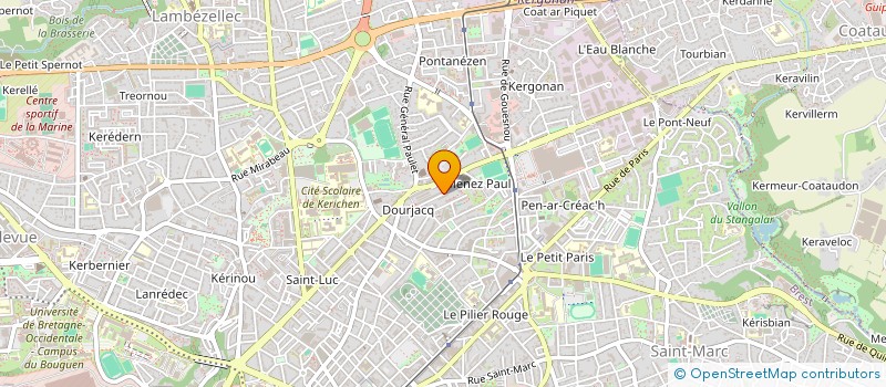 localisation de l'entreprise 915 143 598  à BREST