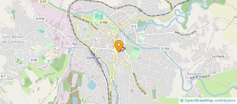 localisation de l'entreprise 915 158 125   CARMAUX